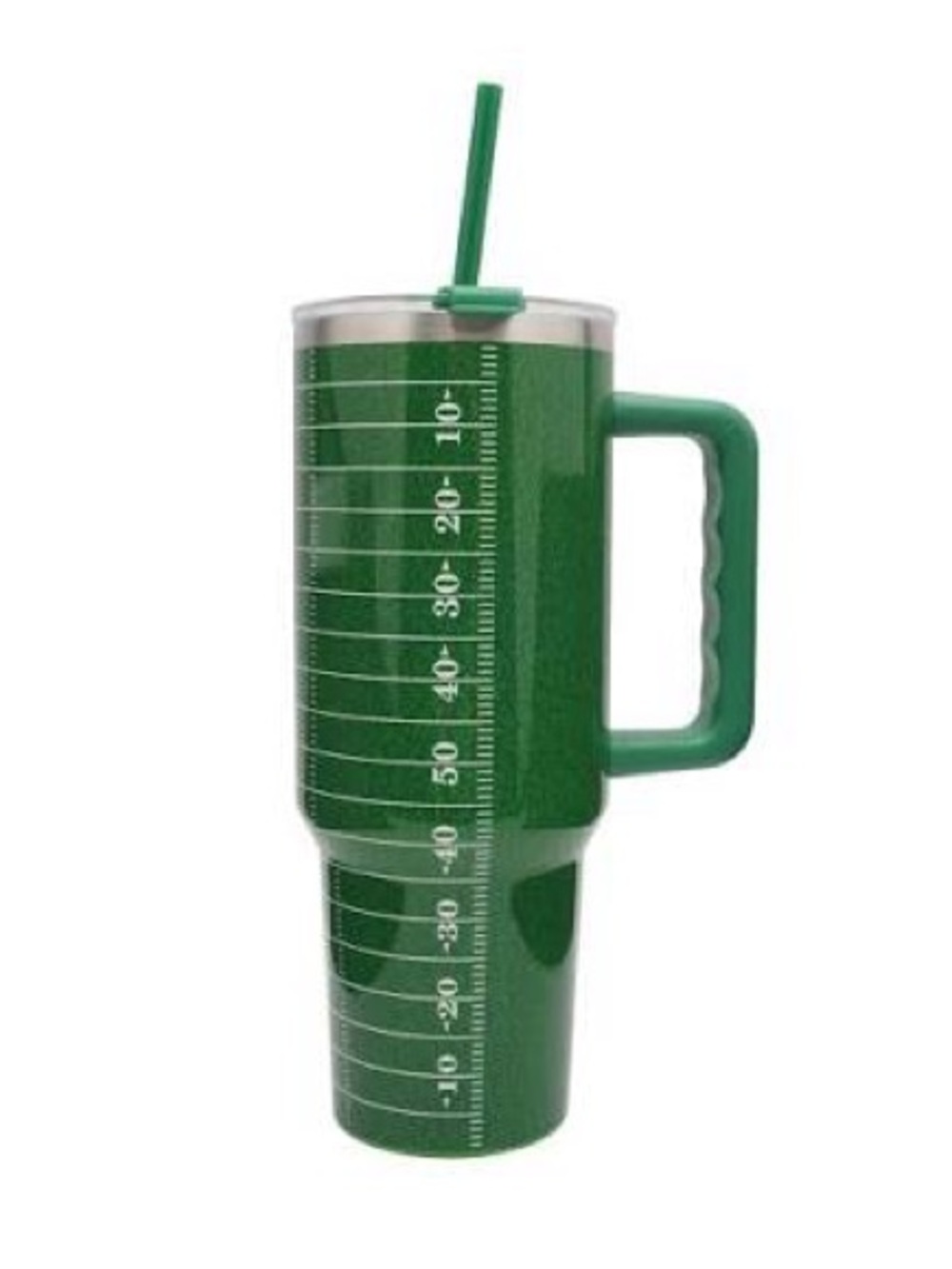 Brand new Ashland 40 oz Green Football Yardline Travel Tumbler Michaels